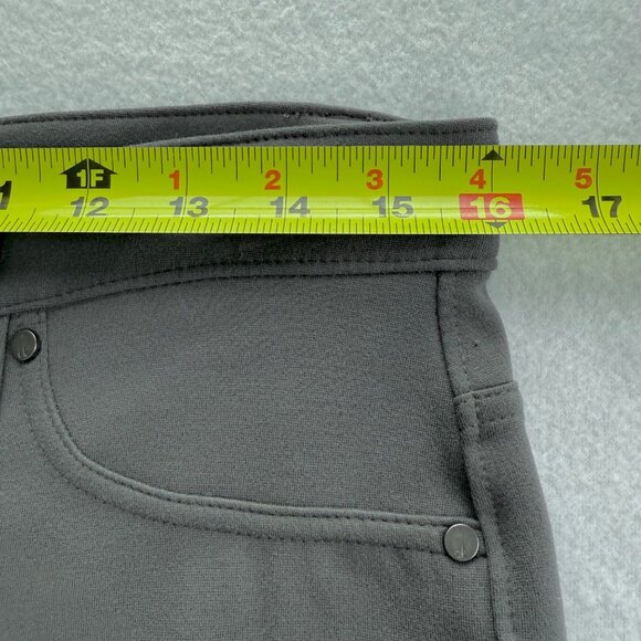 Calvin Klein Jeans Women's Stretch Mid Rise Zip Gray Skinny Jeggings Size 12 - Picture 7 of 10